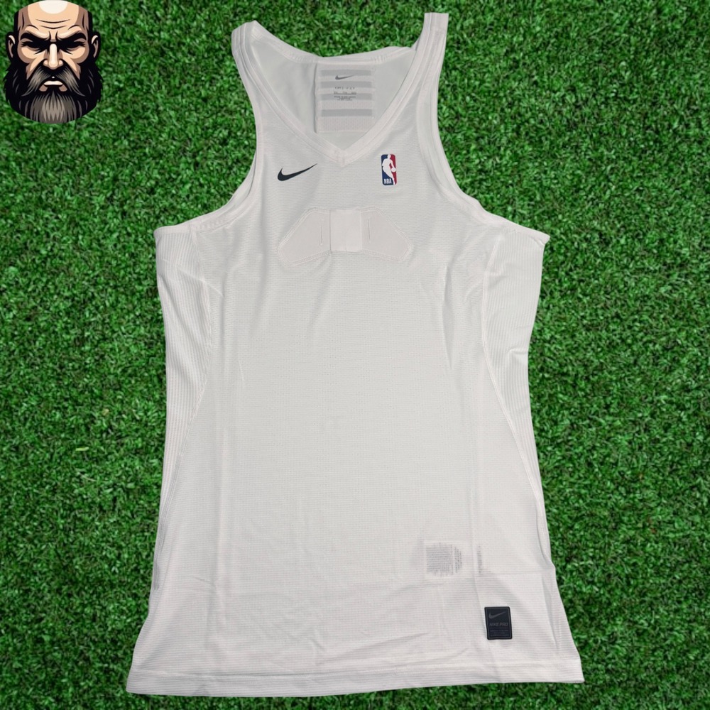 Nike Pro NBA Player Issue Training Tank Top White 880805-100 Men's Size 2XL